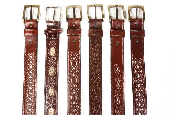 Cinturones en cuero de primera calidad